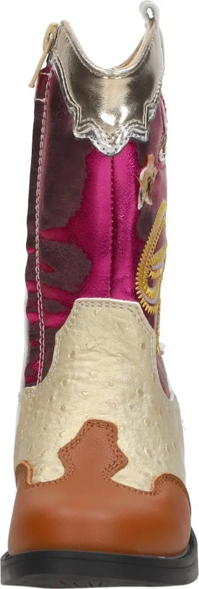 Shoesme Enkellaarsjes - Goudkleur - Maat 24 - afbeelding 6 van 6