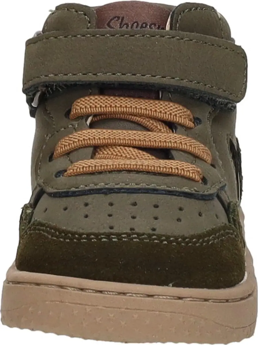 Shoesme Babysneakers Jongens Leer - Dark Green - afbeelding 3 van 6