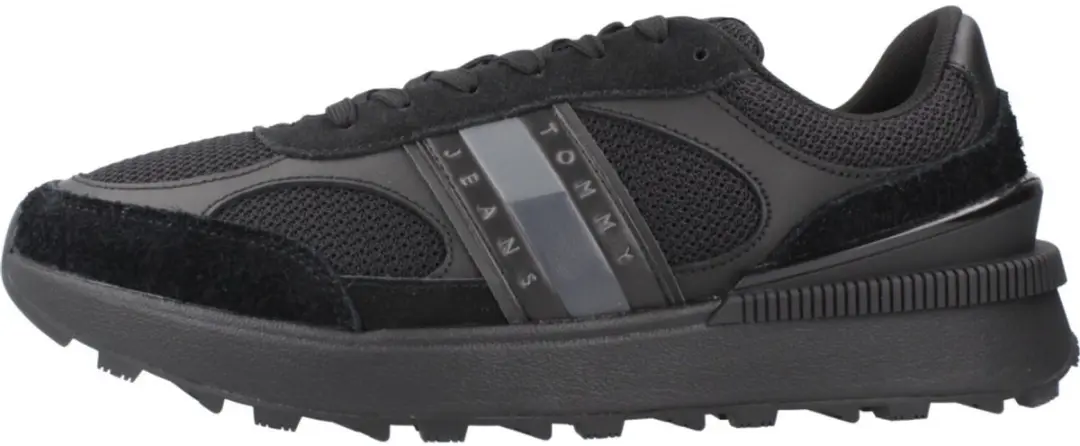 Tommy Hilfiger TJM Technical Runner Ess Laarzen - Zwart - Maat 43 - afbeelding 2 van 6
