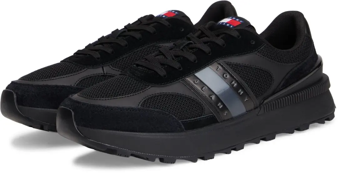 Tommy Hilfiger TJM Technical Runner Ess Laarzen - Zwart - Maat 43 - afbeelding 3 van 6