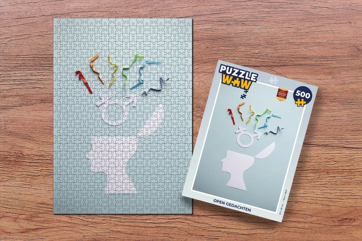 PuzzleWow Legpuzzel 500 Stuks Multicolor - MPN 6017546175196
