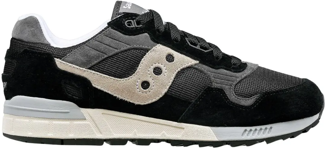 Saucony Shadow 5000 Sneakers Heren - 46 - Zwart/donkergrijs/beige - afbeelding 3 van 6