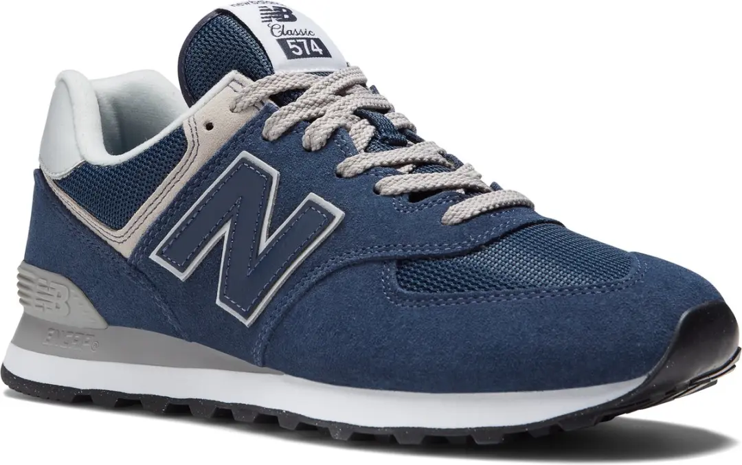 New Balance ML574 Lage Sneakers - Navy - afbeelding 4 van 6