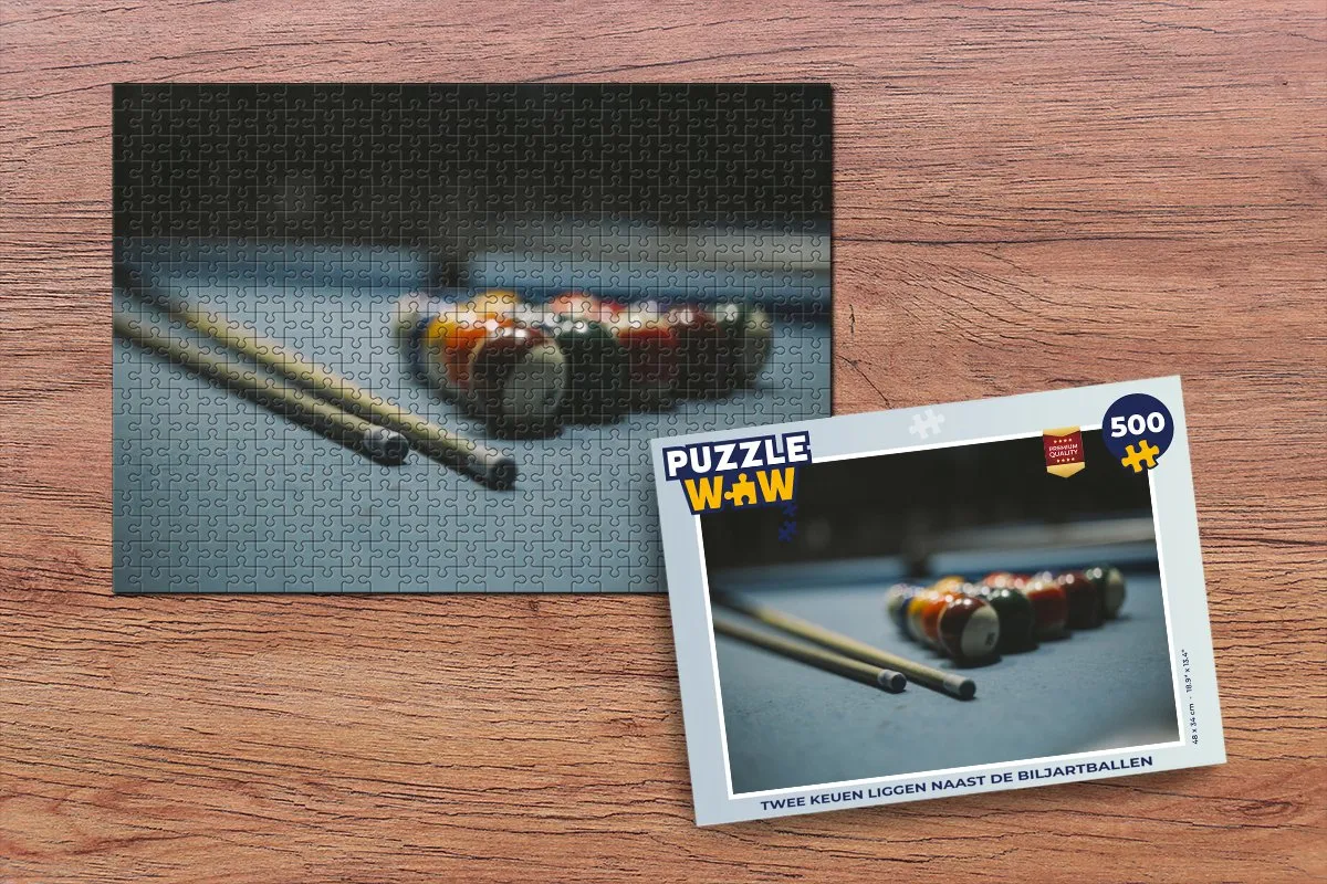 PuzzleWow Legpuzzel 500 Stuks Multicolor - MPN 6017001991941
