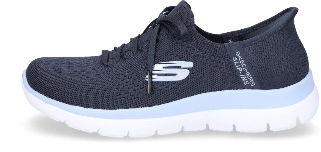 Skechers Slip-Ins Summits 150263-NVBL Sneakers - Marineblauw - afbeelding 2 van 6