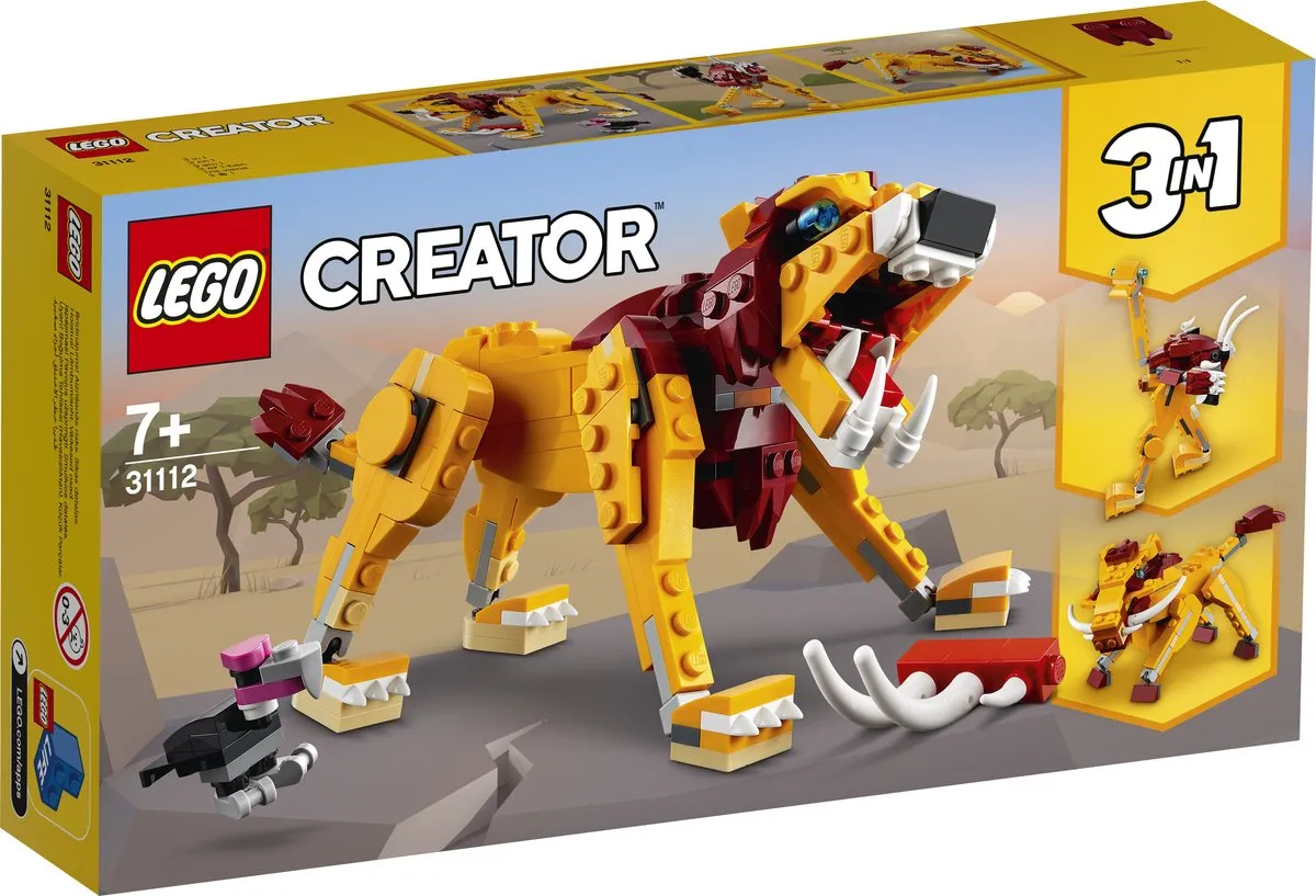 LEGO Creator Wilde Leeuw 31112
