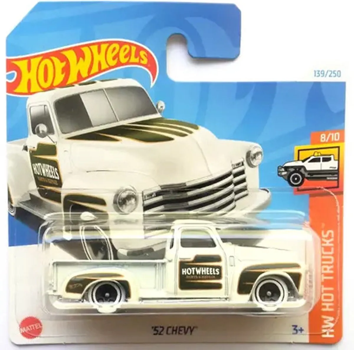 Hot Wheels '52 Chevy White HW Hot Trucks 1:64 - 21A
