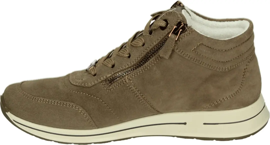 Ara Osaka 2.0 Hoge Sneakers - Taupe - Maat 41 - afbeelding 5 van 6