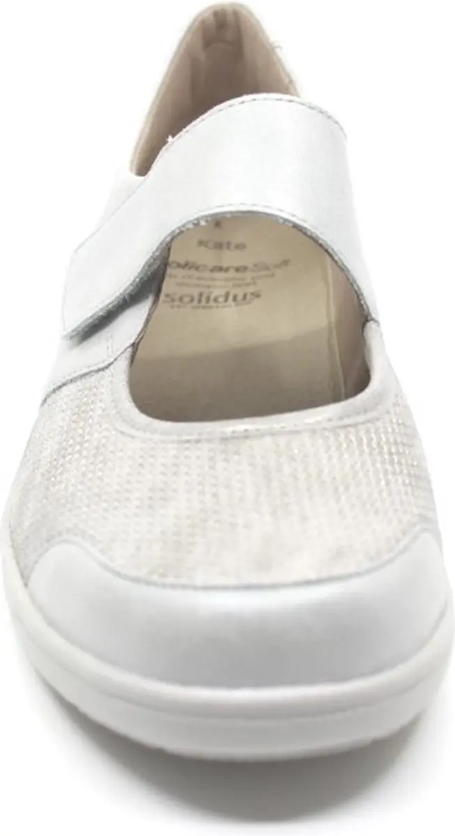 Solidus Kate 29503 Orthopedische Comfort Bandschoen - Zilver - Maat 40 - afbeelding 4 van 6