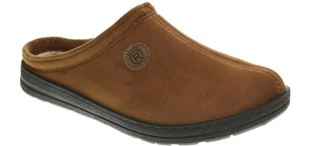 Rohde Heren Pantoffel 7141-74 - Maat 44 - Cognac - afbeelding 2 van 6