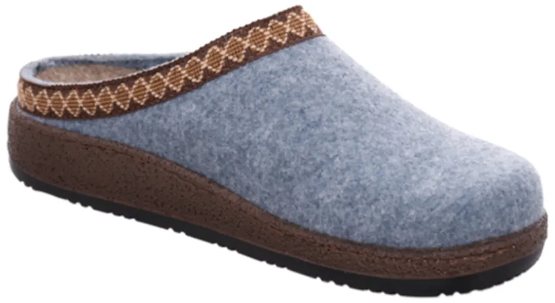 Rohde 6425 55 Pantoffels Dames - Lichtblauw Vilt - 39 - afbeelding 5 van 6