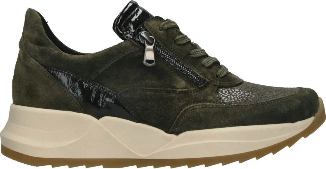 Waldlaufer Orthotritt Sneaker 695K01 305 066 Groen Stretch Wijdte K
