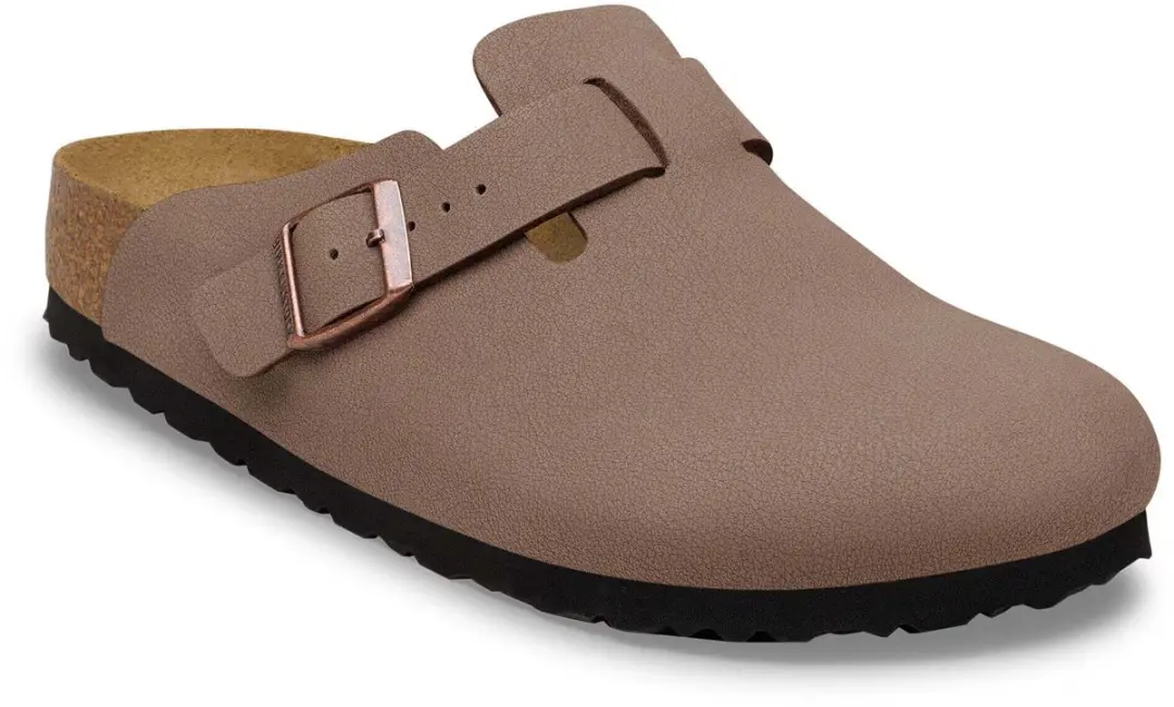 Birkenstock Boston Birkibuc Slides - 38 - Bruin - afbeelding 5 van 6