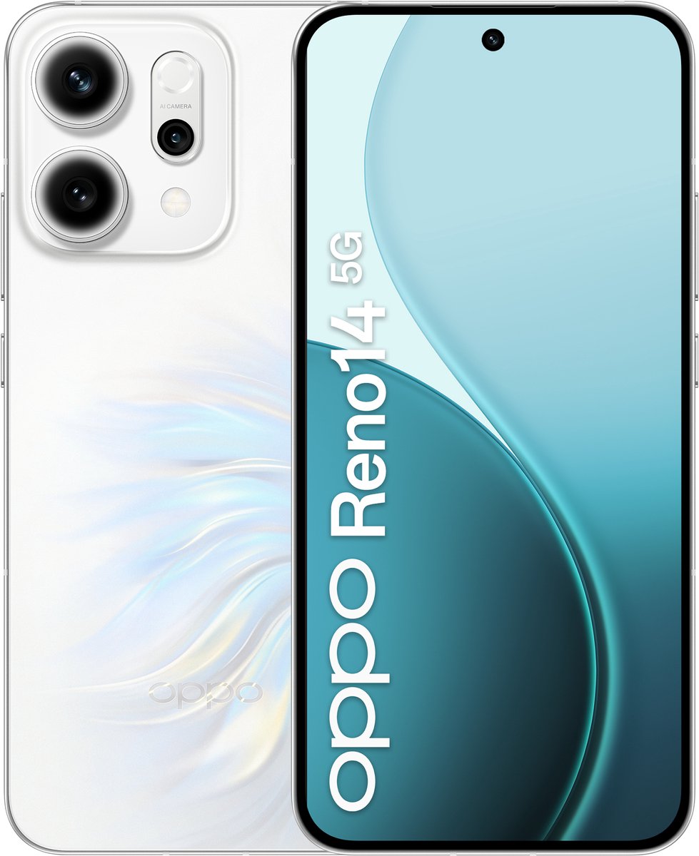 OPPO Reno14 5G 12GB/512GB Wit (Pearl White) Dual SIM