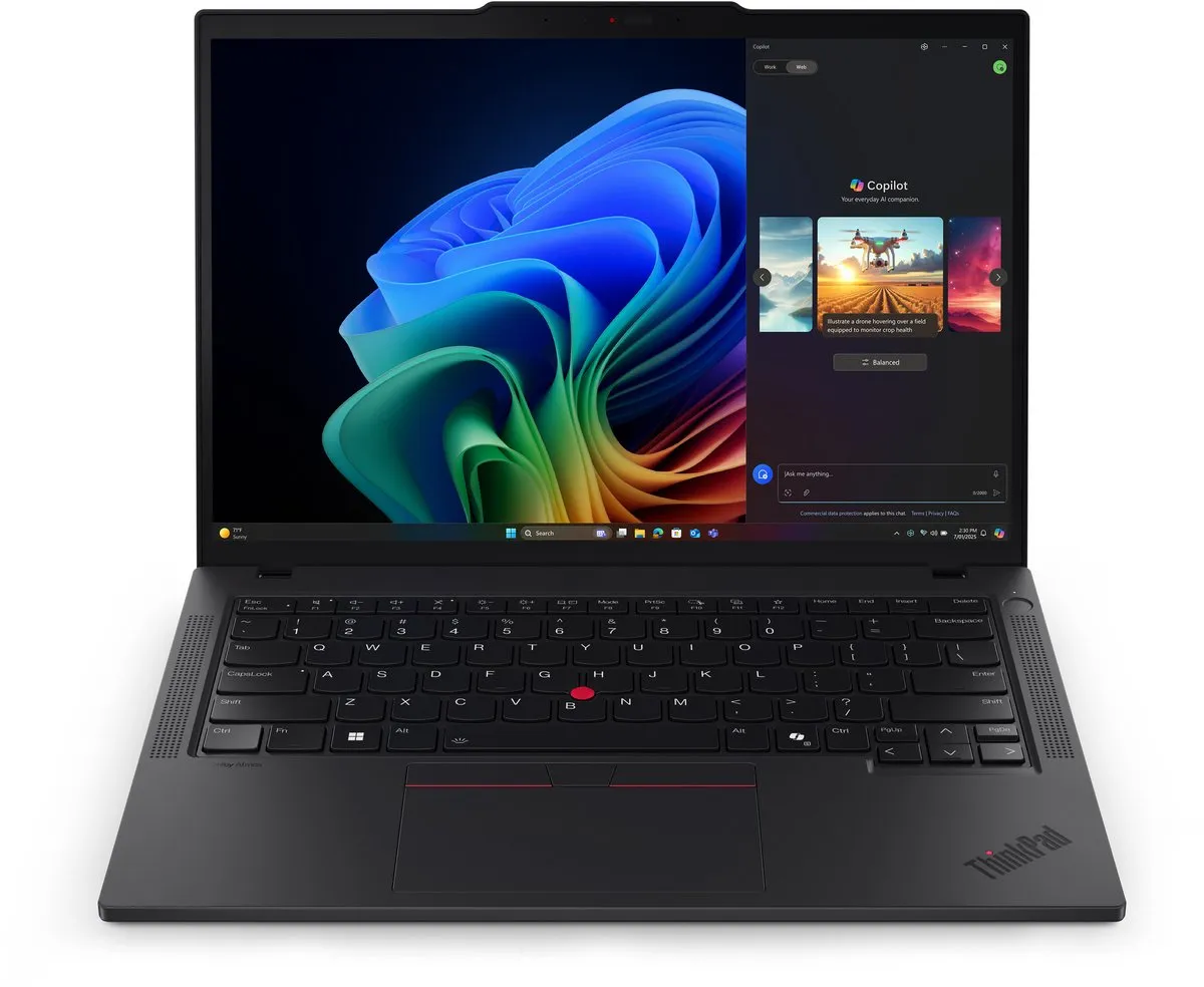 Lenovo ThinkPad T14 Gen 6 AMD Ryzen AI 5 PRO Laptop 14" WUXGA 16GB 512GB SSD - Zwart