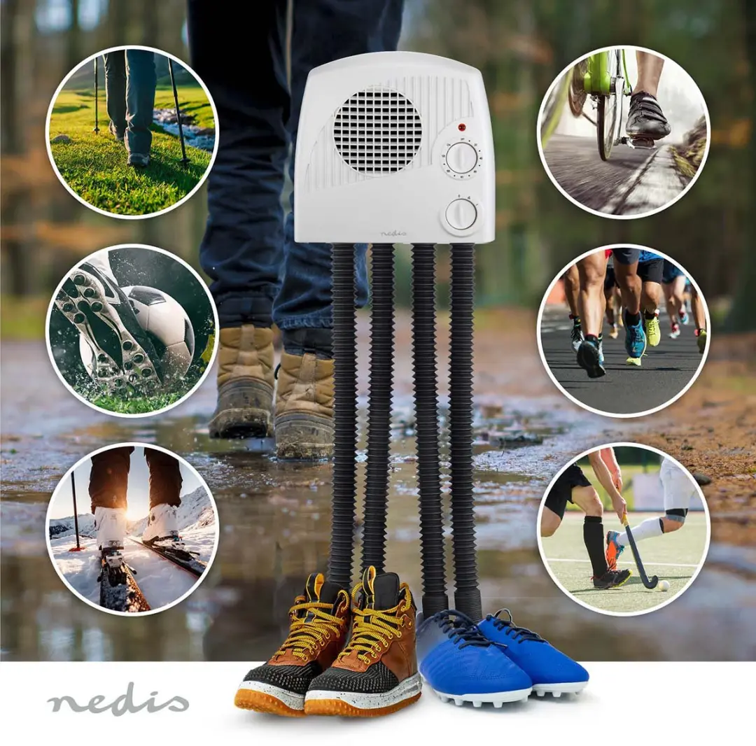 Nedis Schoendroger 350W - Wit - afbeelding 6 van 6