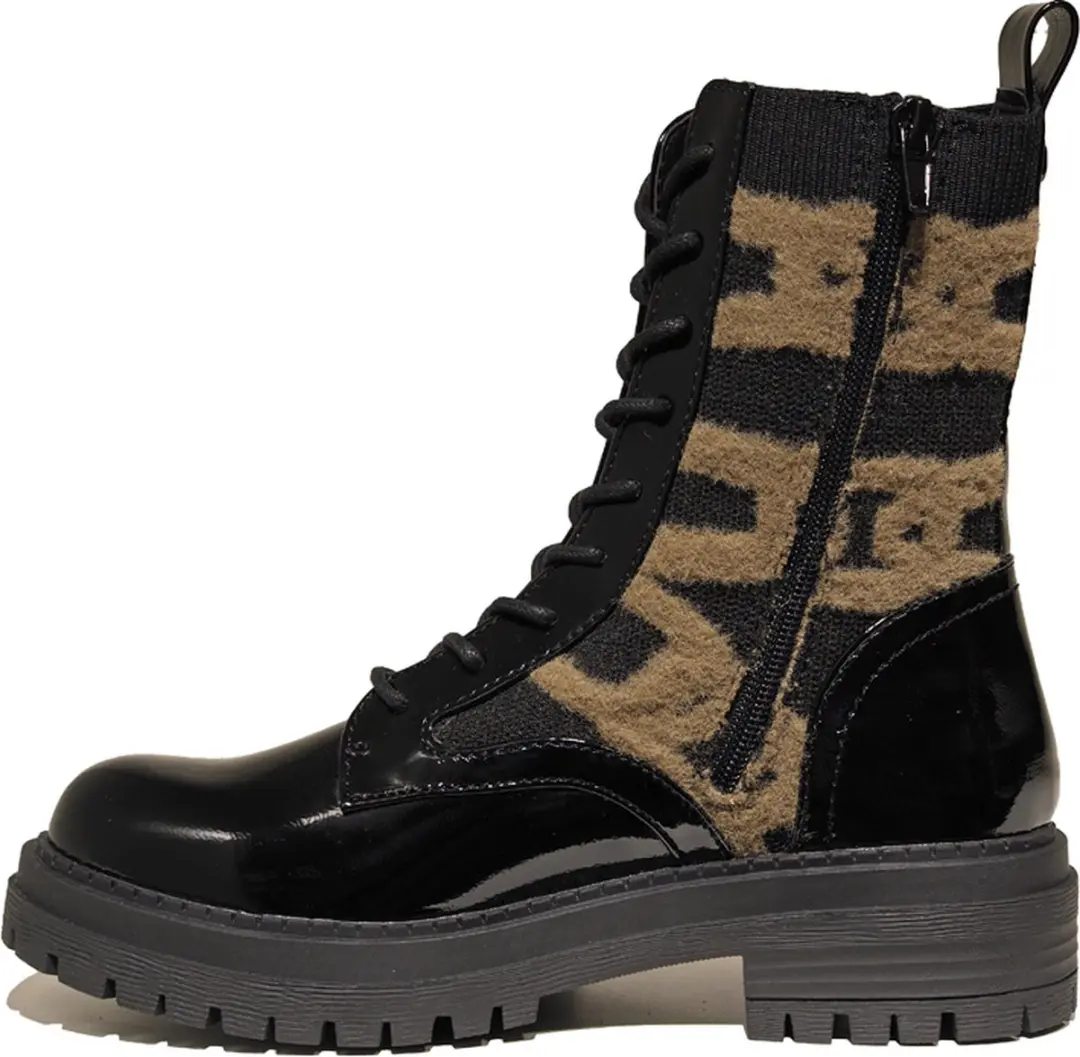 La Strada Dames Veterlaars 2213696 - Taupe - Maat 40