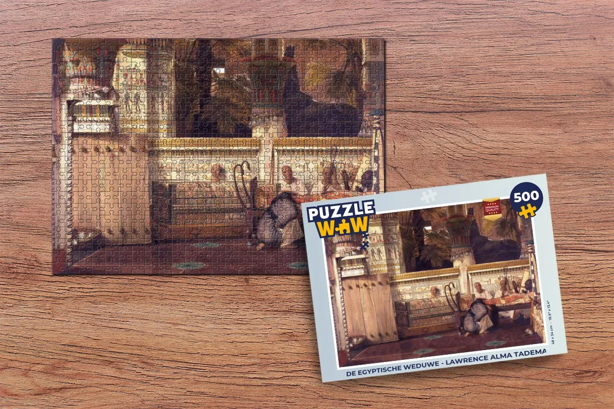 PuzzleWow Lawrence Alma Tadema Legpuzzel 500 Stuks - Multicolor
