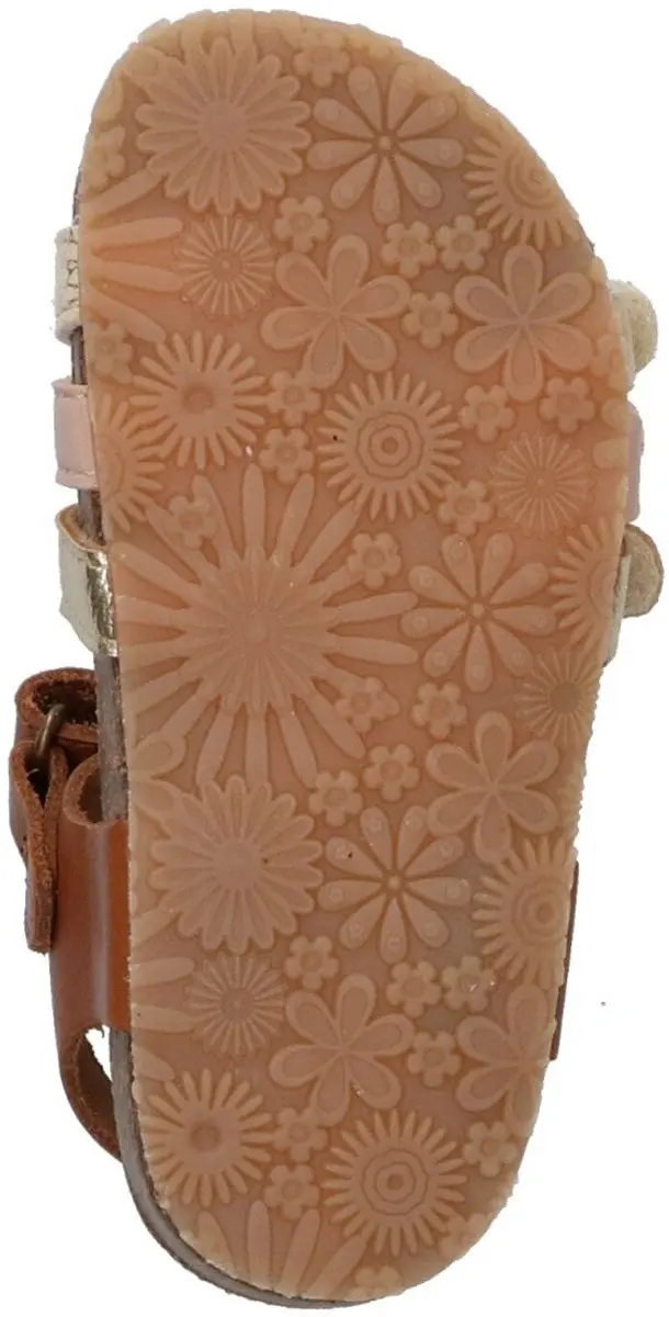 BunniesJR 225415-713 Meisjes Sandalen - Cognac - Imitatieleer - afbeelding 5 van 6