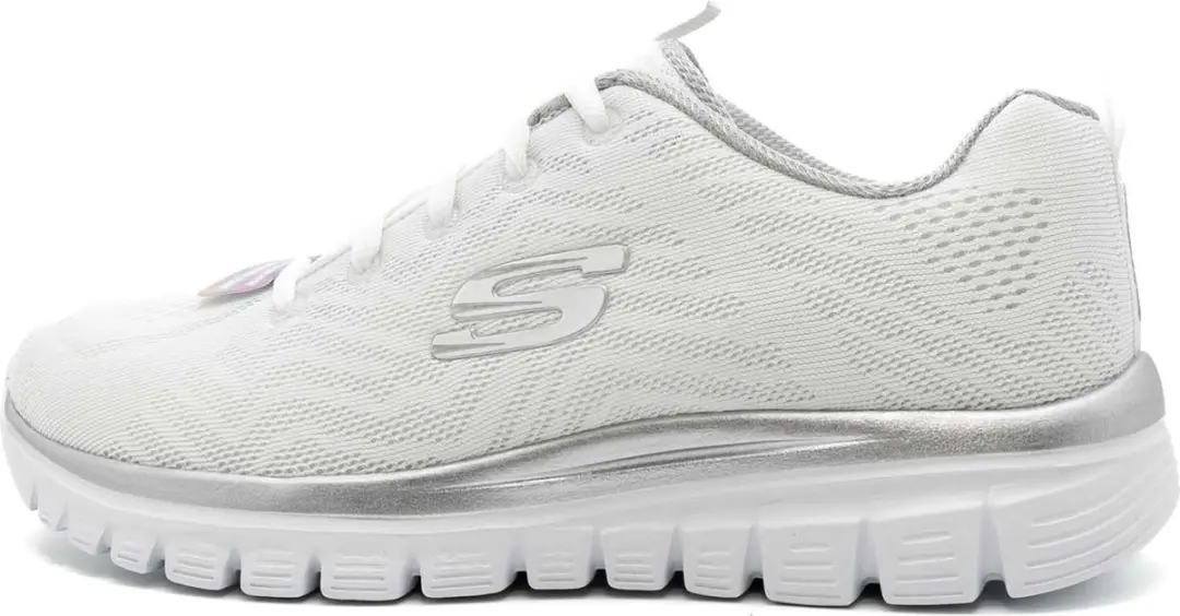 Skechers Graceful Get Connected Sportschoenen - Wit - afbeelding 2 van 6