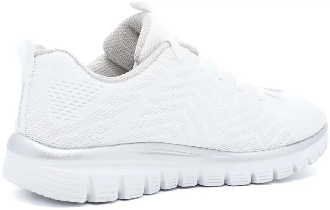 Skechers Graceful Get Connected Sportschoenen - Wit - afbeelding 5 van 6