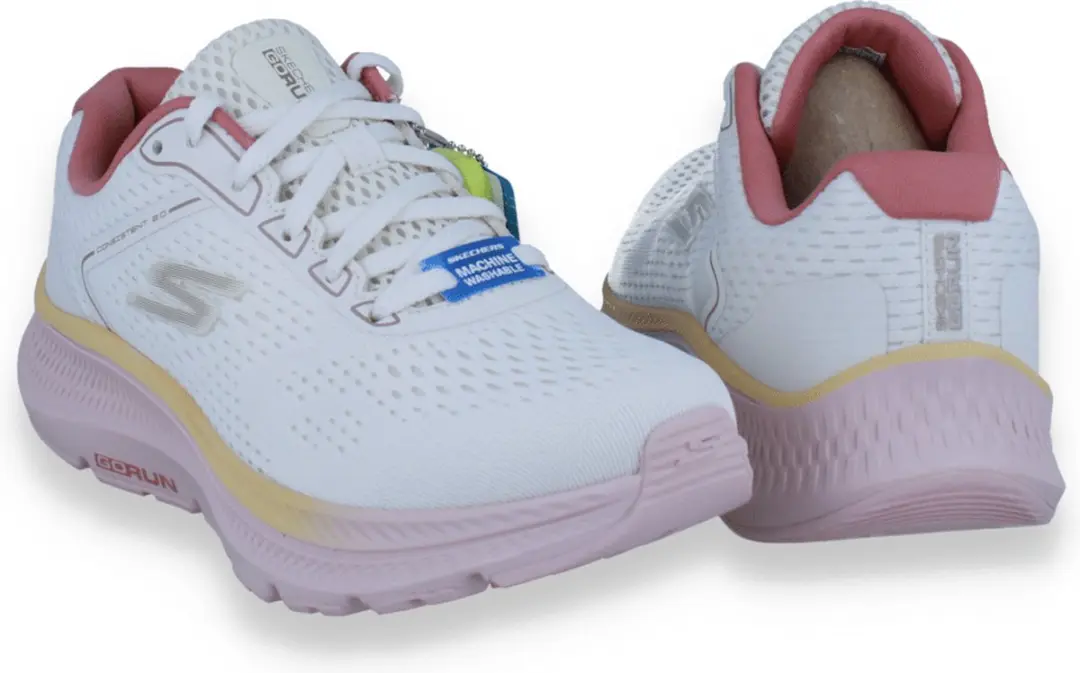 Skechers Go Run Consistent 2.0 Sneakers - Wit - afbeelding 5 van 6
