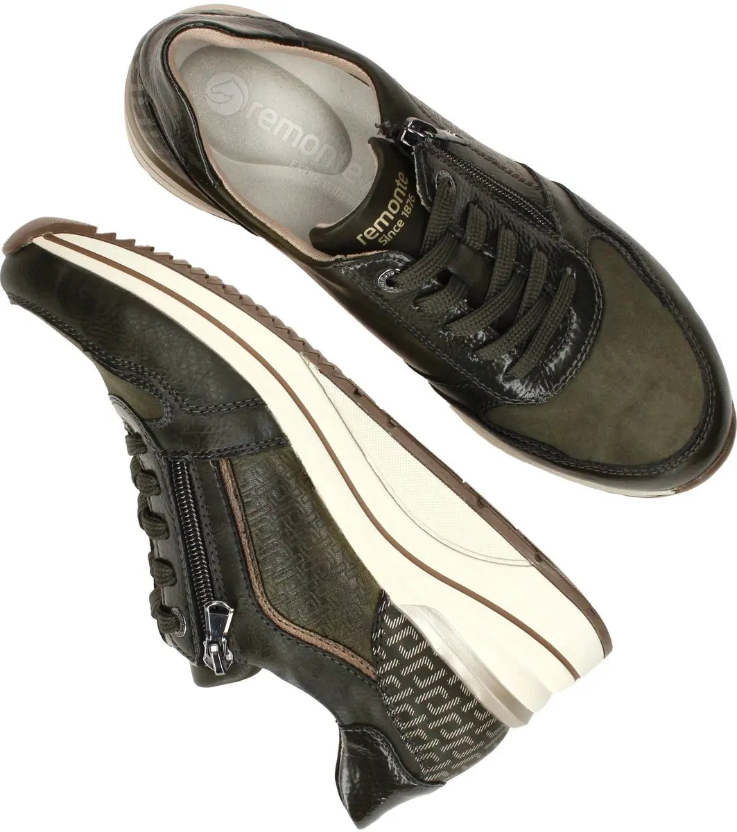Remonte Dames Sneakers - Groen - Maat 41 - afbeelding 3 van 6