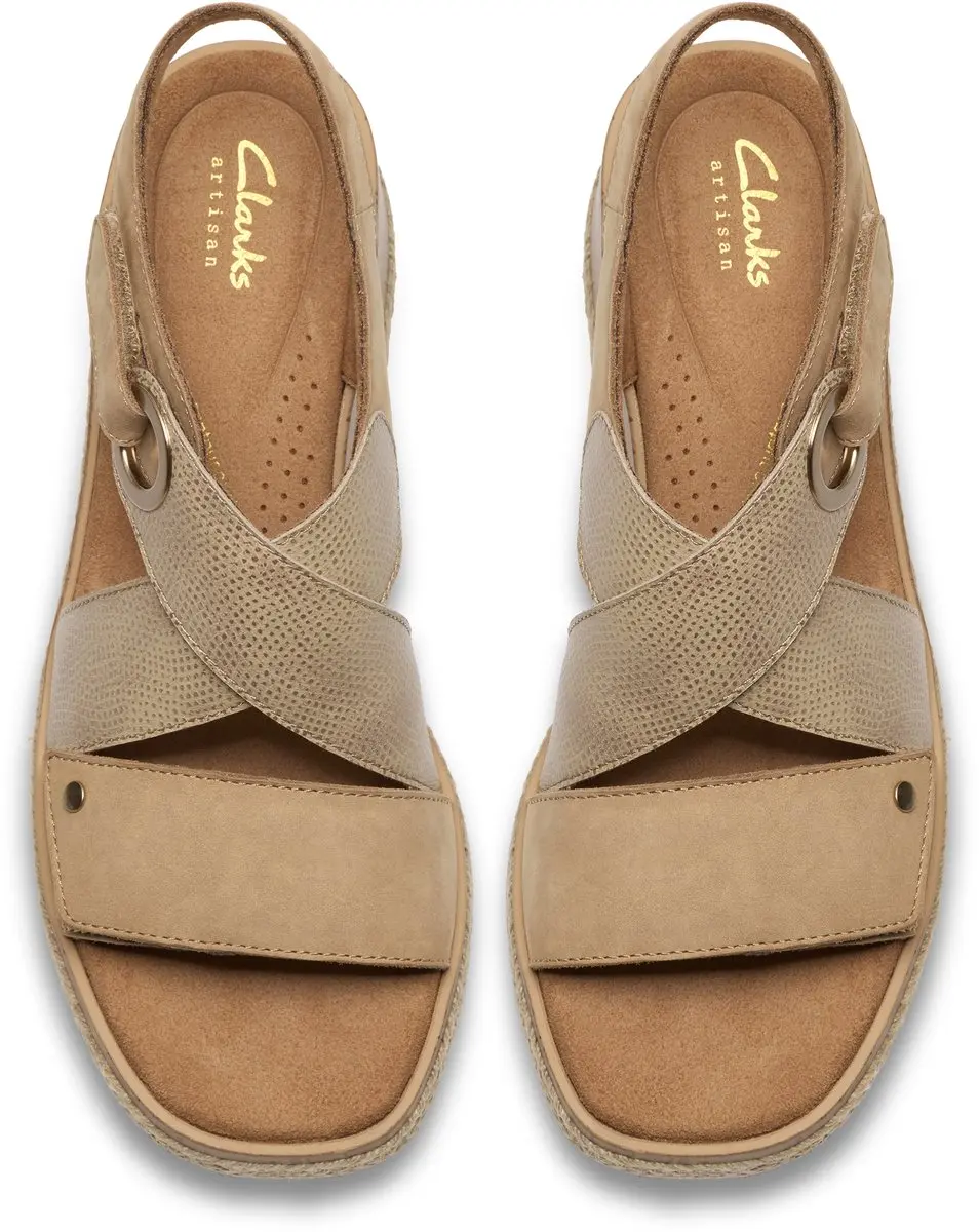 Clarks Kidiki Sun Dames Sandalen 26185953 - Maat 37 - afbeelding 2 van 6