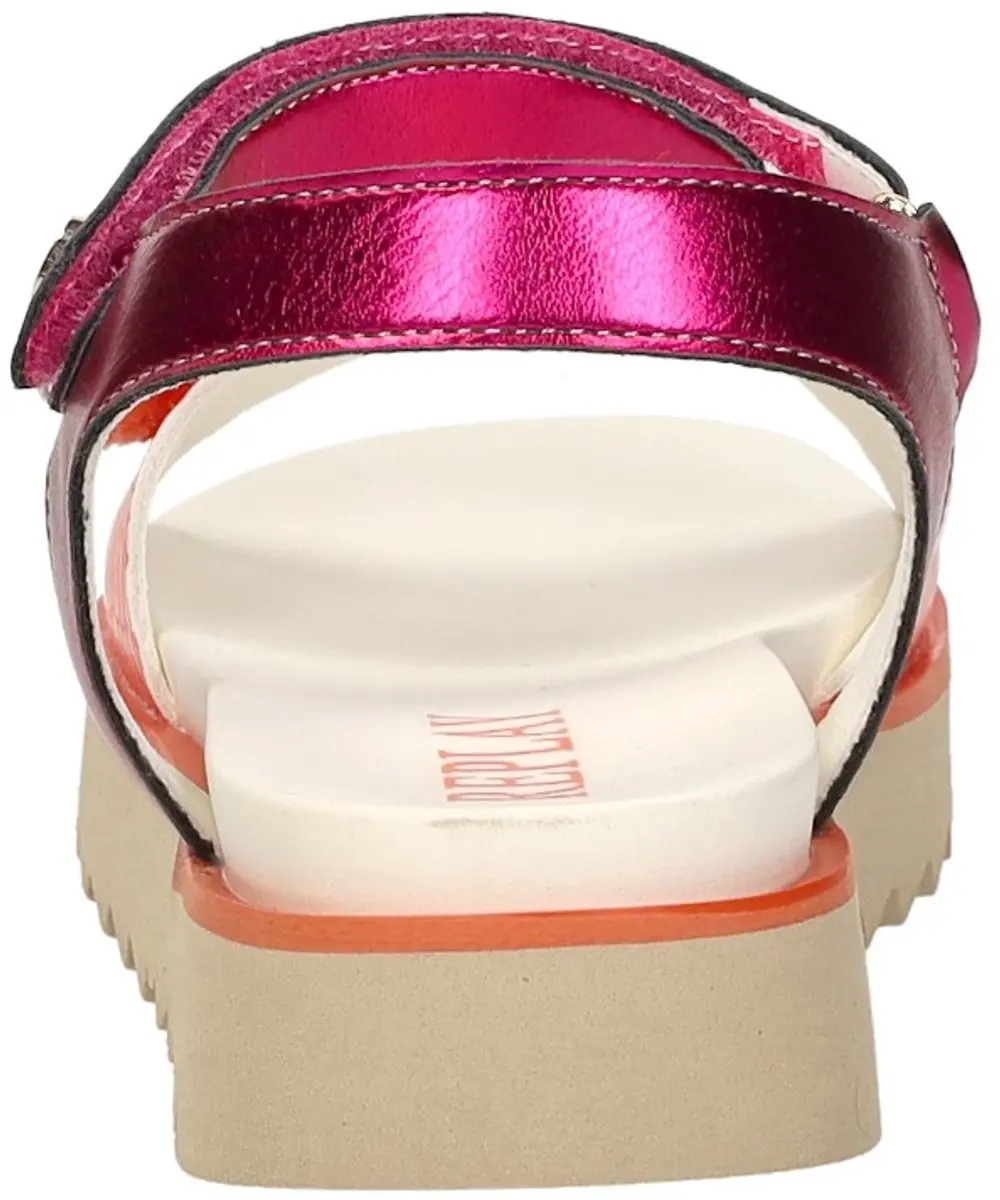 Replay Alicante JR 9 Meiden Sandalen - Fuchsia - Maat 39 - afbeelding 5 van 6