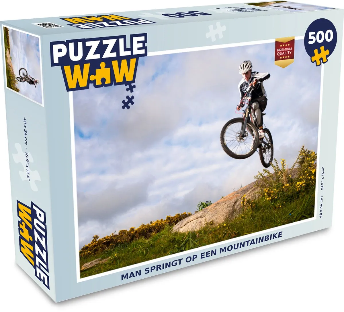 PuzzleWow Legpuzzel 500 Stuks - Multicolor