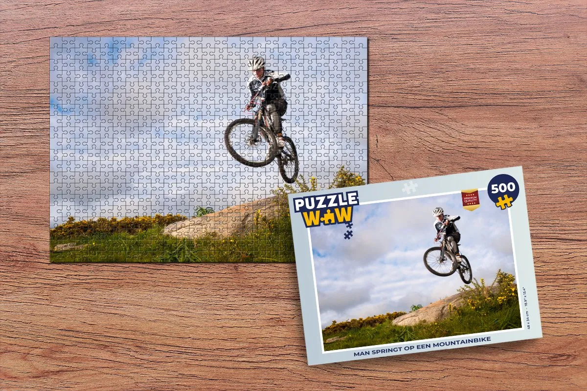 PuzzleWow Legpuzzel 500 Stuks - Multicolor