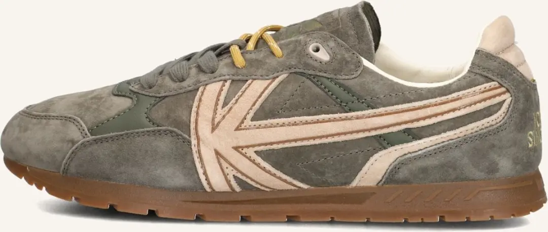 Kaotiko Seattle Sneakers Heren - Maat 42 - Khaki - afbeelding 6 van 6