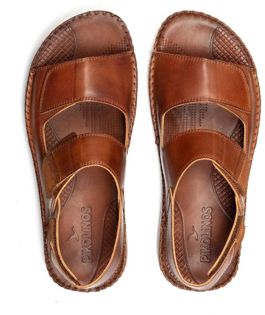 Pikolinos Tarifa Bruine Leren Sandalen 44