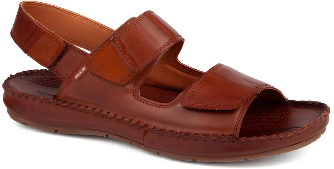 Pikolinos Tarifa Bruine Leren Sandalen 44