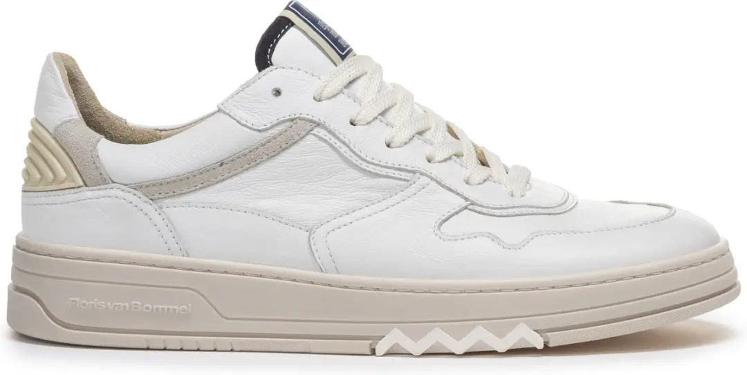 Floris van Bommel De Okker Sneakers SFM-10166 - Wit - Maat 41⅓ - afbeelding 3 van 6