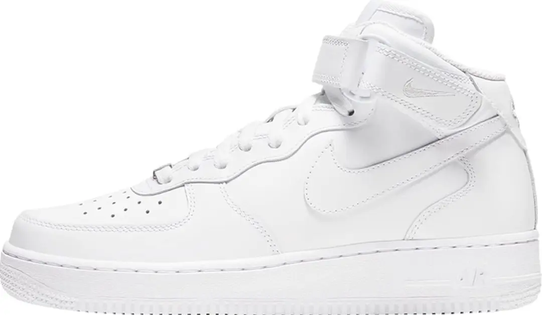 Nike Air Force 1 '07 Mid Dames Sneakers Wit - afbeelding 2 van 2