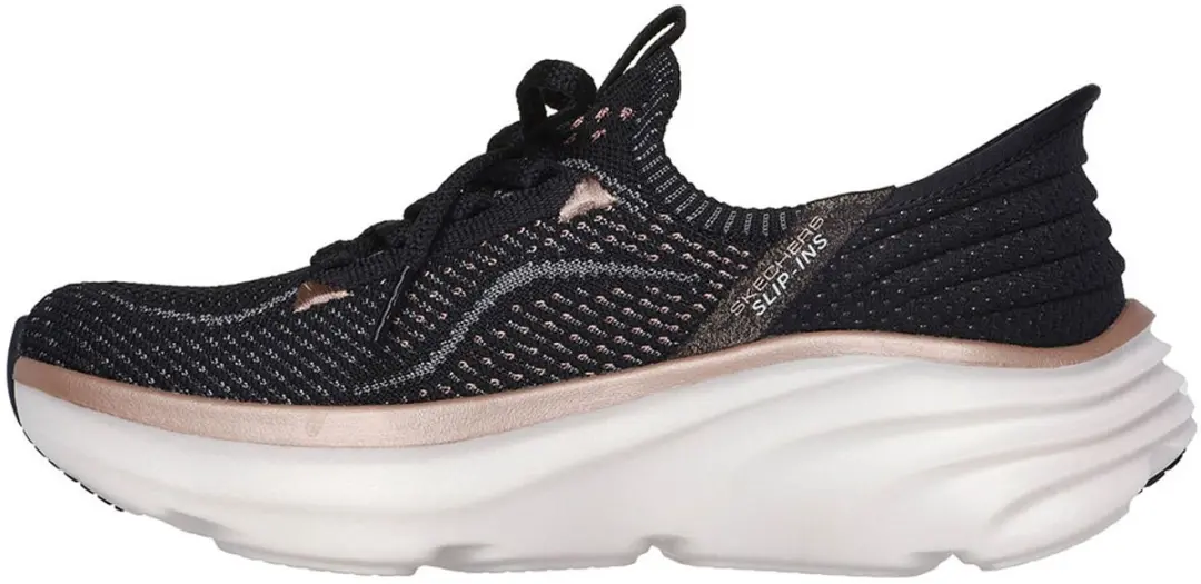 Skechers Slip-Ins D'lux Vapor 150584-BKRG Sneakers - Zwart - afbeelding 5 van 6