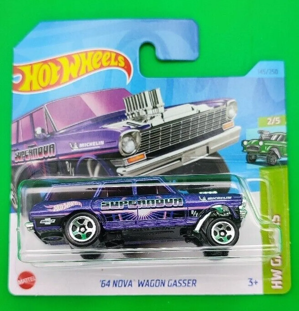 Hot Wheels 64 Nova Wagon Gasser 1:64