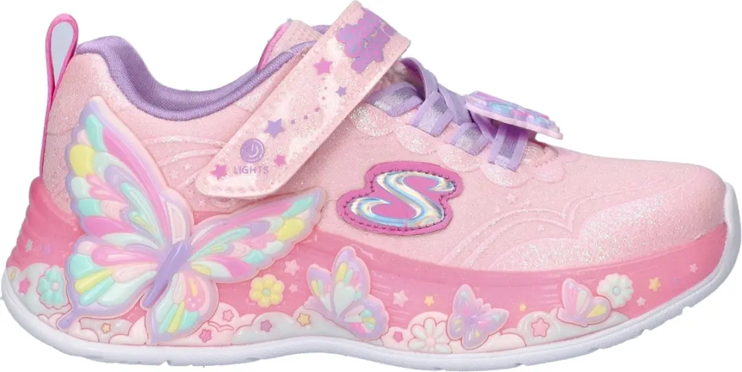 Skechers S-Lights Butterfly Bliss meisjes sneaker