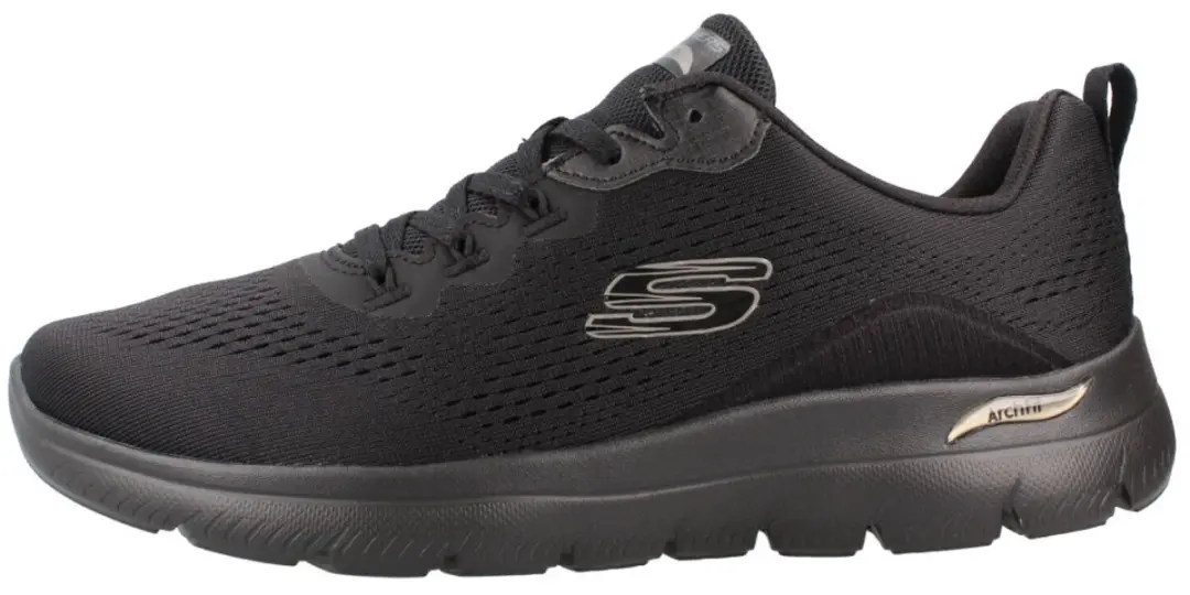 Skechers Arch Fit Summits Dames Sneakers - Zwart - afbeelding 2 van 6