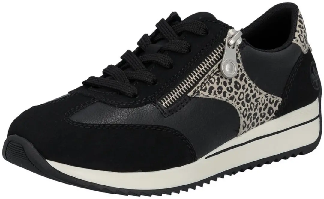 Rieker N1210 00 zwart sneaker dames maat 37