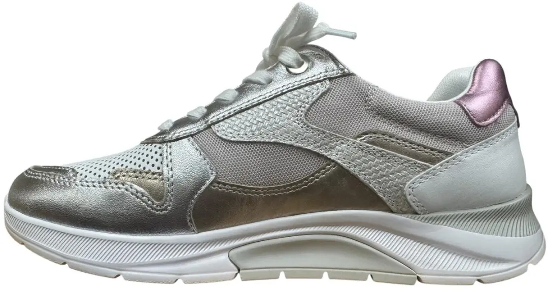 Gabor Dames Sneakers Rolling Soft 66.925.53 - Zilver - Maat 37.5 - afbeelding 2 van 6