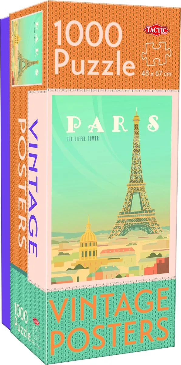 Tactic Vintage Paris Puzzel 1000 Stuks