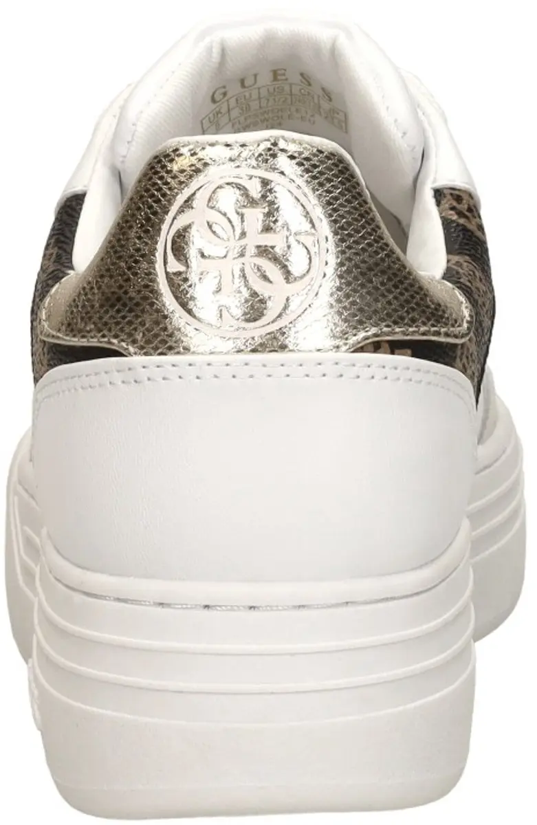 Guess Swole Sneakers Laag - wit - Maat 41 - afbeelding 6 van 6