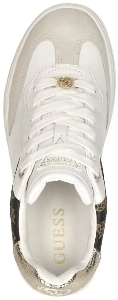 Guess Swole Sneakers Laag - wit - Maat 41 - afbeelding 5 van 6