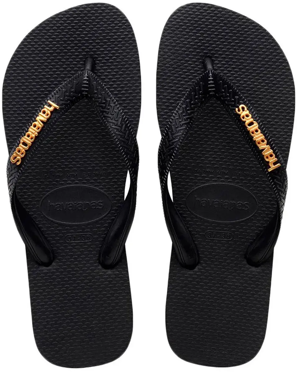 Havaianas Teenslipper - Zwart - Maat 35/36 - afbeelding 4 van 6
