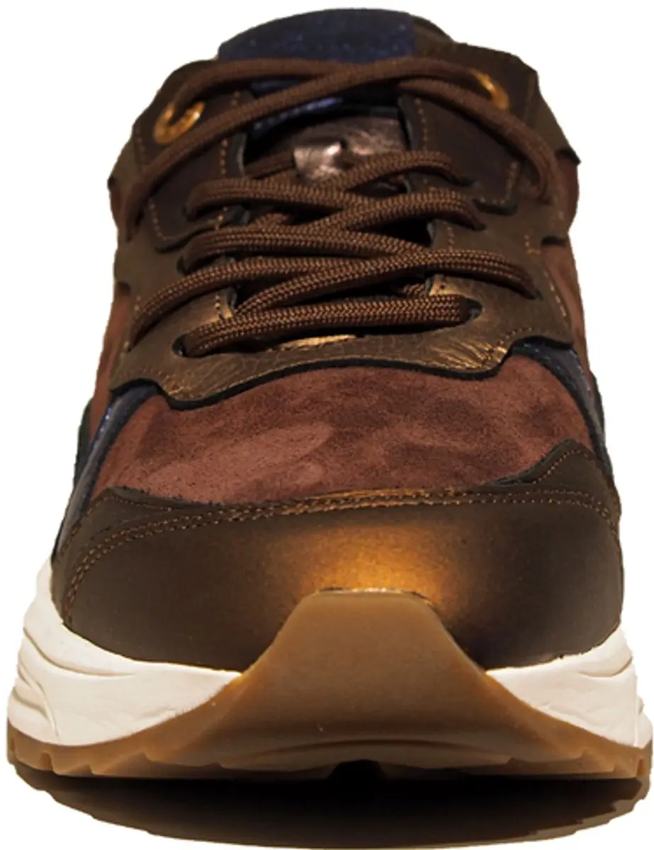 Xsensible Stretchwalker Sneaker 33011.5.358 - 40 - Bruin/Bordeaux - afbeelding 3 van 6
