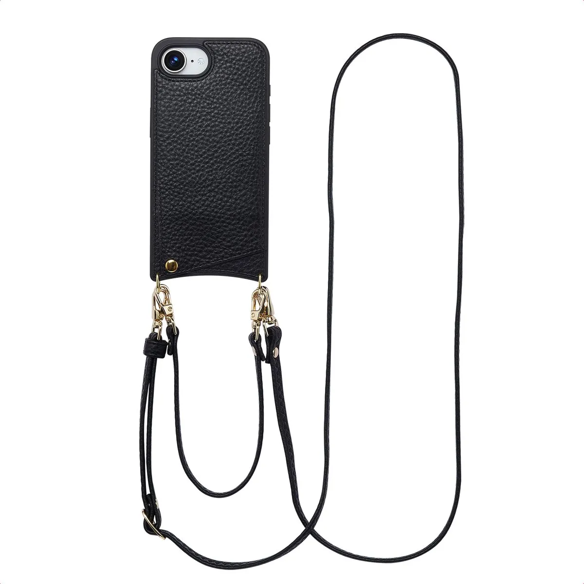 Selencia Hoesje iPhone 16e Backcover Zwart
