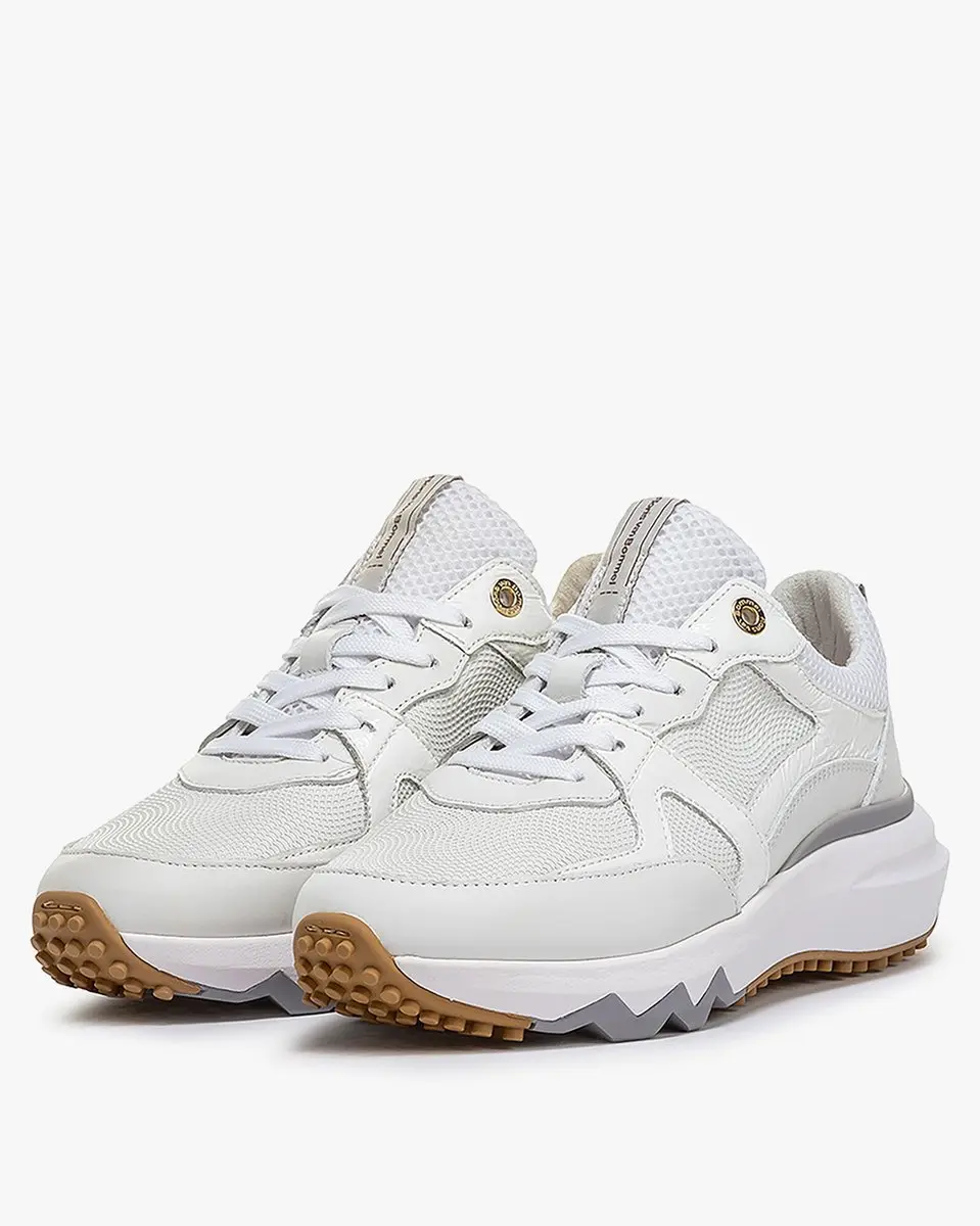 Floris van Bommel Sfw-10111 Sneakers - Wit - Maat 38 - afbeelding 4 van 6
