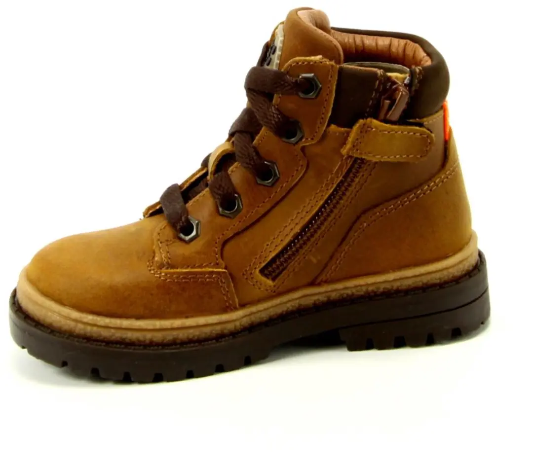 BunniesJR Jongens Veterschoenen 226731-513 - Maat 23 - Bruin - afbeelding 4 van 5